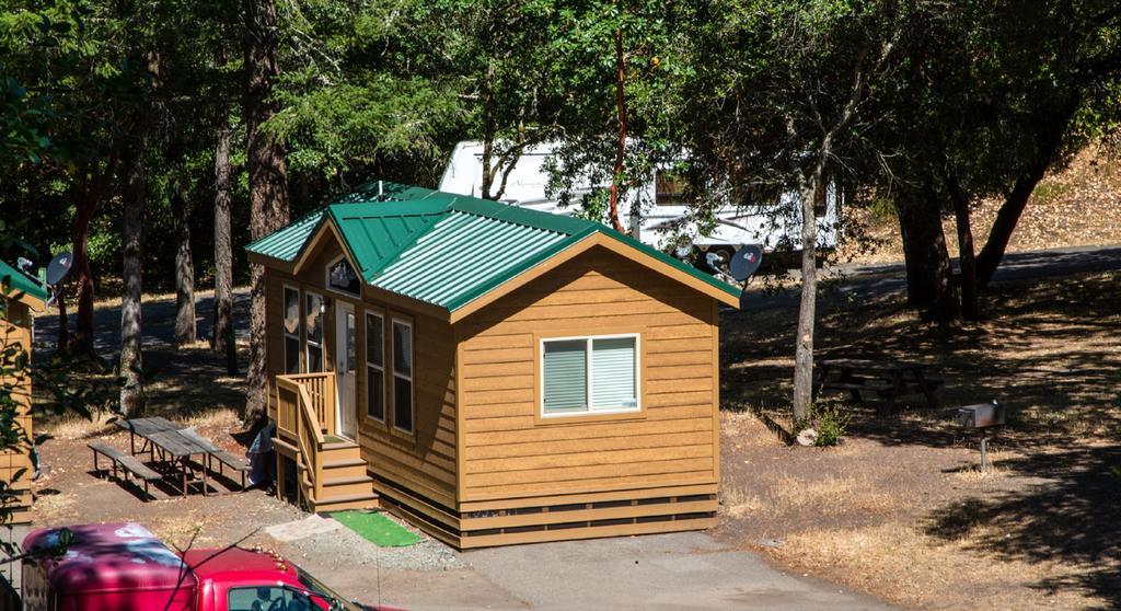 Russian River Camping Resort Cottage 7 Cloverdale Zewnętrze zdjęcie